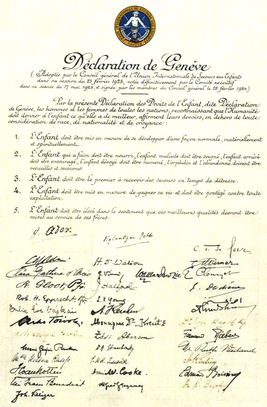 Declaration of Rights of the Child