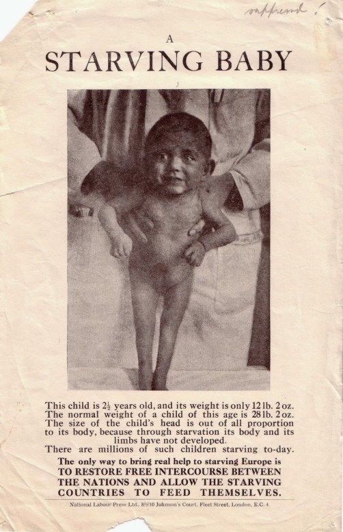 Starving Baby Leaflet